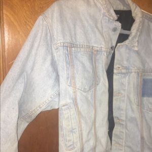 Vintage 80’s heavy jean jacket